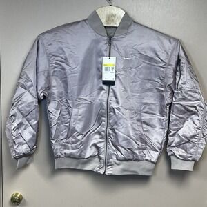 Nike Sportswear Women's Reversible Varsity Bomber Jacket Size Small MSRP‎ $155
